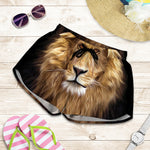 Leo Portrait Print Women's Shorts