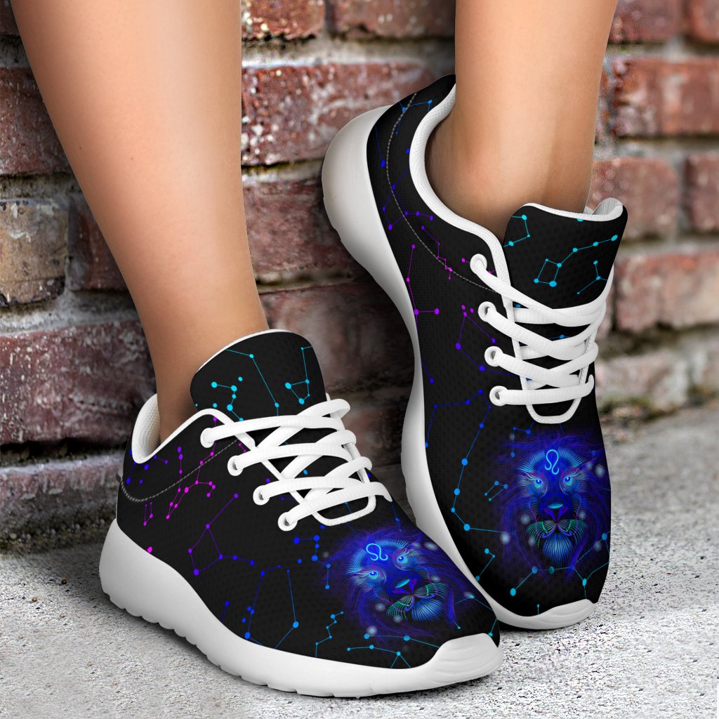 Leo Zodiac Sign Sport Shoes GearFrost