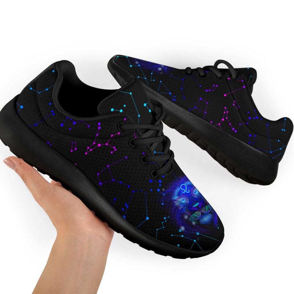 Leo Zodiac Sign Sport Shoes GearFrost