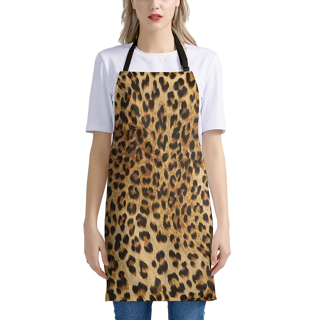 Leopard Pattern Print Apron