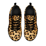 Leopard Pattern Print Black Sneakers