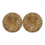 Leopard Pattern Print Car Coasters