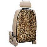 Leopard Pattern Print Car Seat Organizers