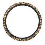 Leopard Pattern Print Car Steering Wheel Cover