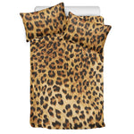 Leopard Pattern Print Duvet Cover Bedding Set