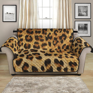 Leopard Pattern Print Loveseat Protector