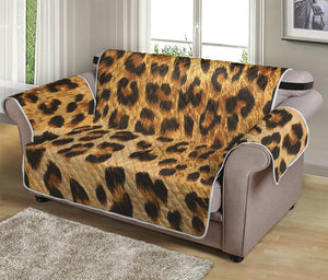 Leopard Pattern Print Loveseat Protector