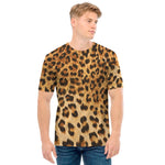 Leopard Pattern Print Men's T-Shirt