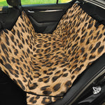 Leopard Pattern Print Pet Car Back Seat Cover