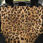 Leopard Pattern Print Pet Car Back Seat Cover