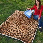 Leopard Pattern Print Quilt