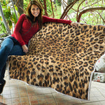 Leopard Pattern Print Quilt