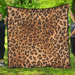 Leopard Pattern Print Quilt