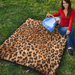 Leopard Pattern Print Quilt