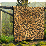 Leopard Pattern Print Quilt