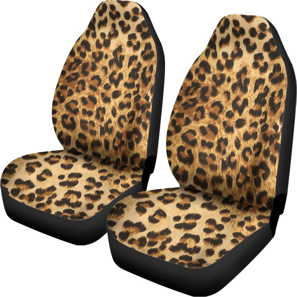 Leopard Pattern Print Universal Fit Car Seat Covers