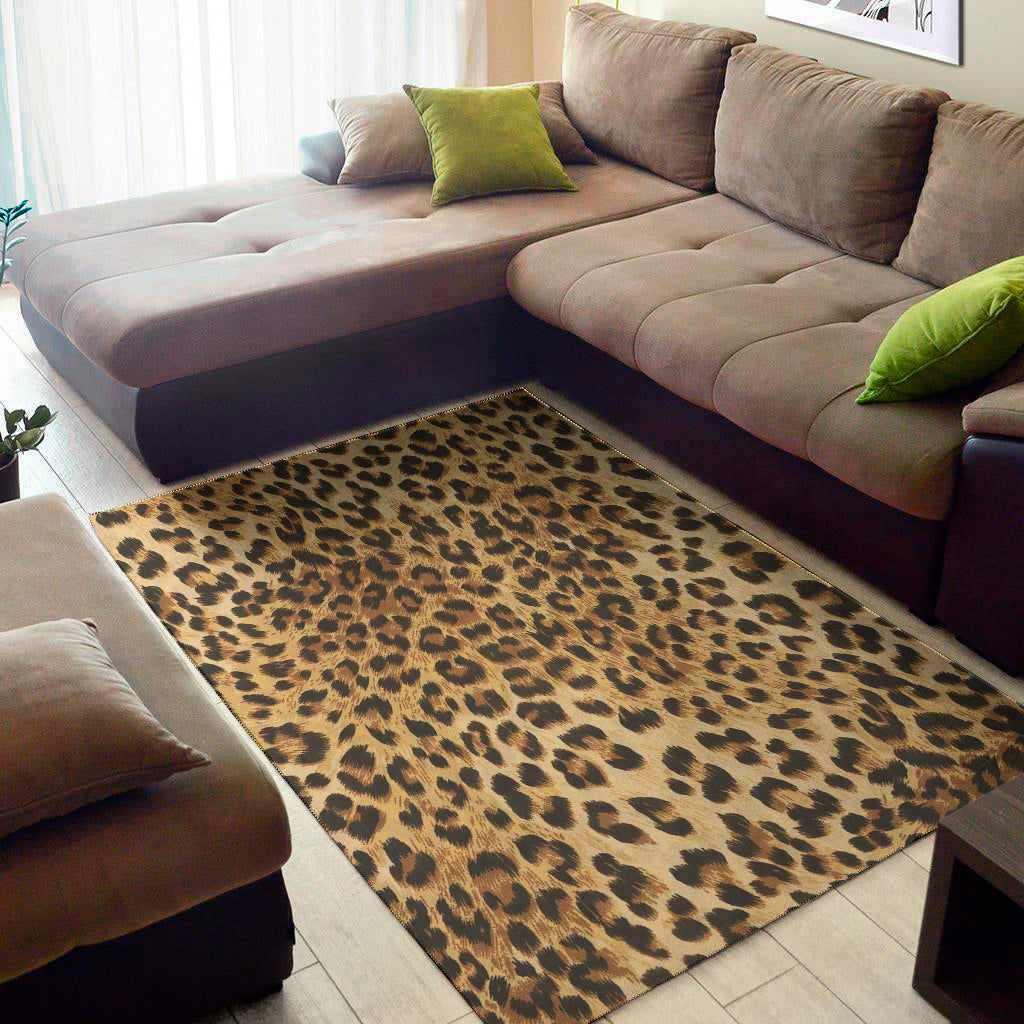 Leopard Pattern Print Floor Mat