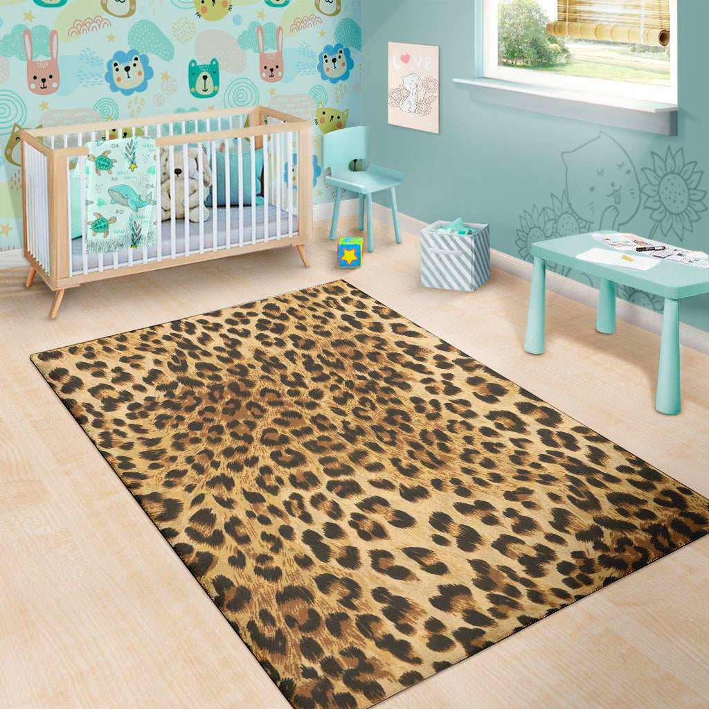 Leopard Pattern Print Floor Mat