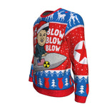 Let It Blow Ugly Christmas Unisex Crewneck Sweatshirt GearFrost