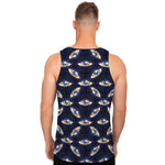 LGBT Pride Rainbow Eyes Pattern Print Men's Tank Top