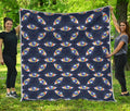 LGBT Pride Rainbow Eyes Pattern Print Quilt