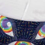 LGBT Pride Rainbow Eyes Pattern Print Sofa Cover