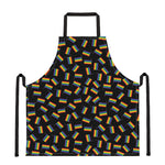 LGBT Pride Rainbow Flag Pattern Print Apron