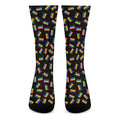 LGBT Pride Rainbow Flag Pattern Print Crew Socks