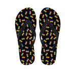 LGBT Pride Rainbow Flag Pattern Print Flip Flops
