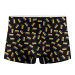 LGBT Pride Rainbow Flag Pattern Print Men's Boxer Briefs
