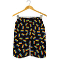 LGBT Pride Rainbow Flag Pattern Print Men's Shorts