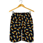 LGBT Pride Rainbow Flag Pattern Print Men's Shorts