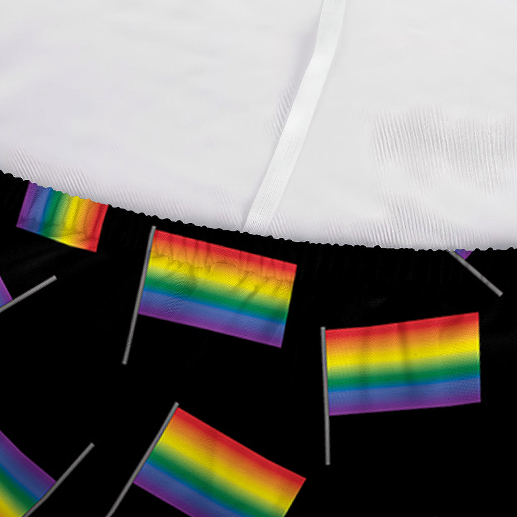 LGBT Pride Rainbow Flag Pattern Print Sofa Cover
