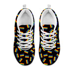 LGBT Pride Rainbow Flag Pattern Print White Sneakers