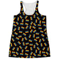 LGBT Pride Rainbow Flag Pattern Print Women's Racerback Tank Top
