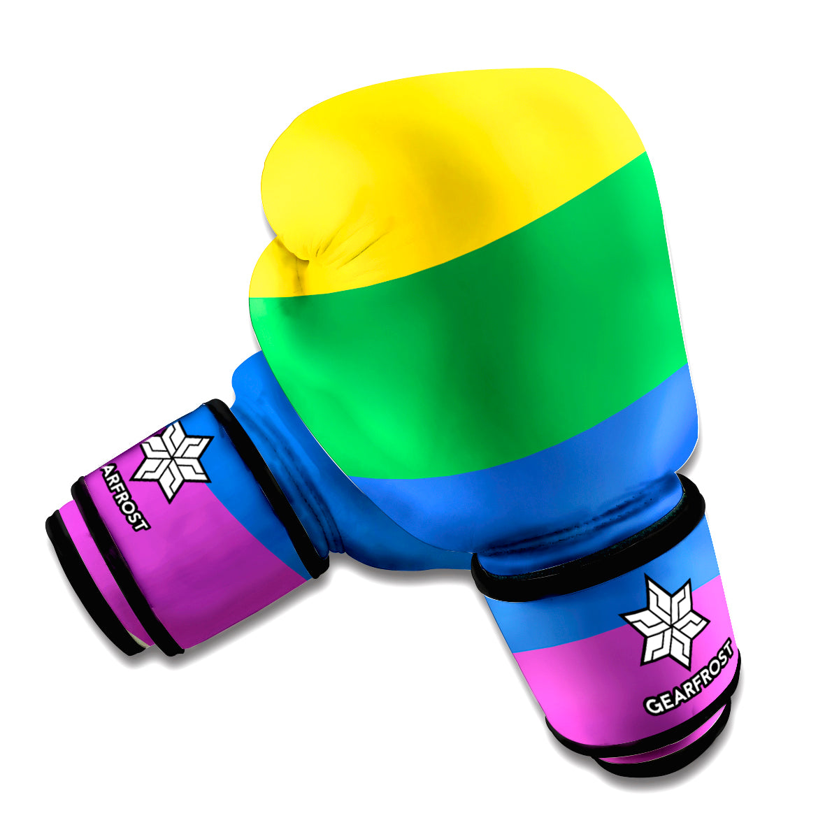 LGBT Pride Rainbow Flag Print Boxing Gloves