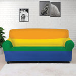 LGBT Pride Rainbow Flag Print Sofa Cover