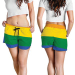LGBT Pride Rainbow Flag Print Women's Shorts