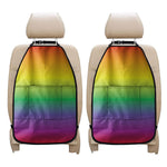 LGBT Pride Rainbow Gradient Print Car Seat Organizers