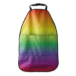 LGBT Pride Rainbow Gradient Print Car Seat Organizers