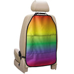 LGBT Pride Rainbow Gradient Print Car Seat Organizers
