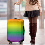 LGBT Pride Rainbow Gradient Print Luggage Cover