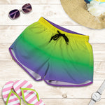 LGBT Pride Rainbow Gradient Print Women's Shorts