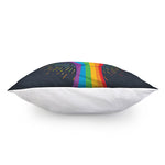LGBT Pride Rainbow Hand Print Pillow Cover