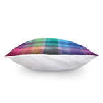 LGBT Pride Rainbow Plaid Pattern Print Pillow Cover