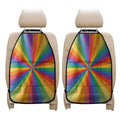 LGBT Pride Rainbow Rays Print Car Seat Organizers