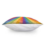 LGBT Pride Rainbow Rays Print Pillow Cover
