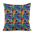 LGBT Pride Rainbow Roses Pattern Print Pillow Cover