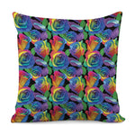 LGBT Pride Rainbow Roses Pattern Print Pillow Cover