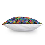 LGBT Pride Rainbow Roses Pattern Print Pillow Cover